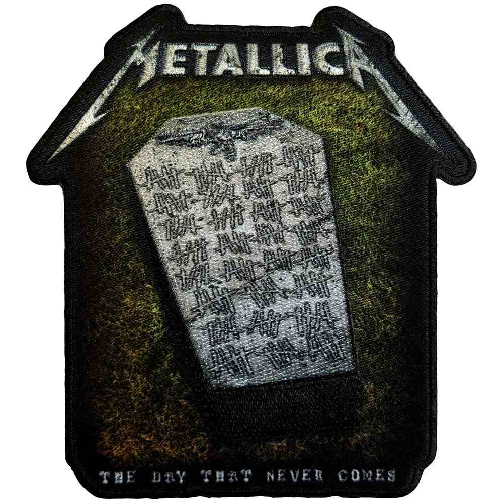 Metallica - Never Die Tombstone Patch - Mehrfarben